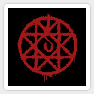 Fullmetal Alchemist - Blood Rune (Filled) Sticker